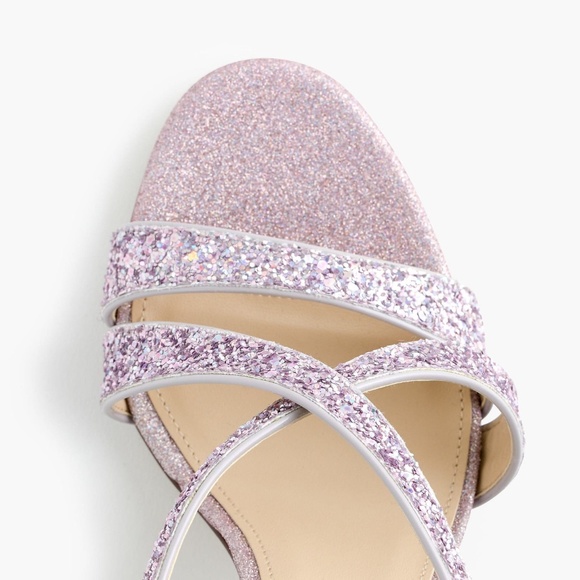 J.Crew Glitter Heels FINAL MARKDOWN - Picture 2 of 5